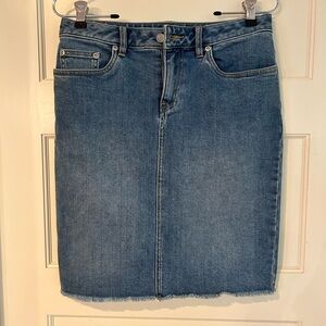 Jay McLaughlin denim skirt